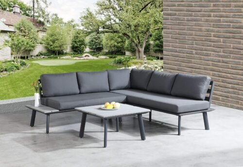 metal outdoor sofa