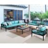 aluminum outdoor sofa