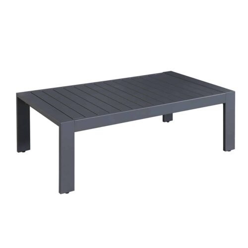 black outdoor sofa