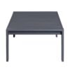 black outdoor sofa