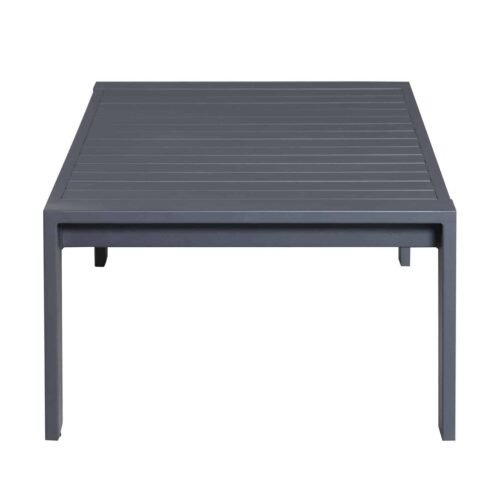 black outdoor sofa