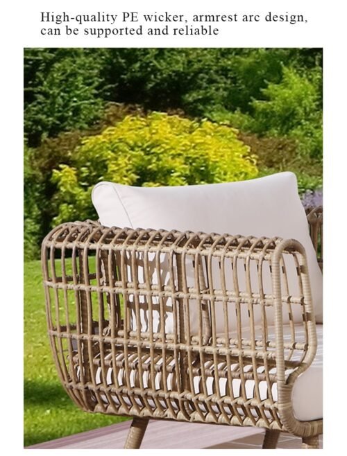 wicker sofa outdoor