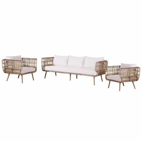 wicker sofa outdoor