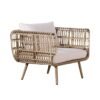 wicker sofa outdoor