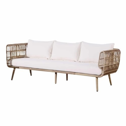 wicker sofa outdoor