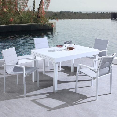 outdoor extending dining table