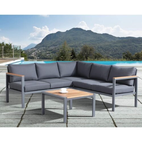 metal outdoor sofa