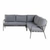 gray outdoor dining table