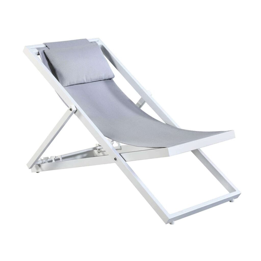 foldable sun lounger