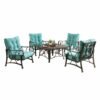 rustic outdoor dining table