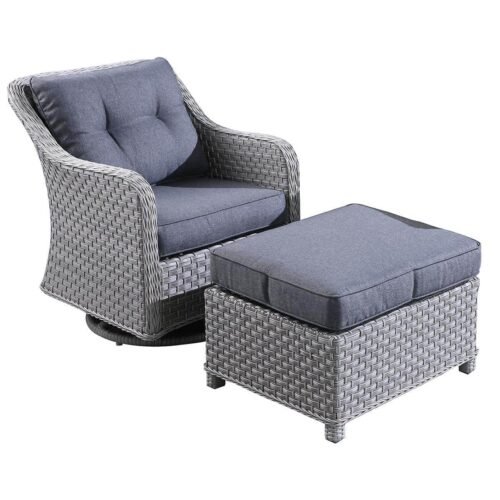 outdoor swivel rocking chair