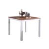 white outdoor dining table