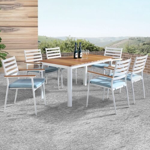 modern outdoor dining table
