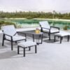 outdoor sun lounger