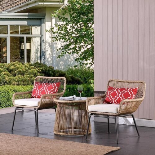 rattan bistro set