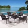 outdoor square dining table