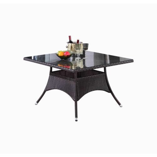 outdoor square dining table