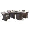outdoor rectangular dining table