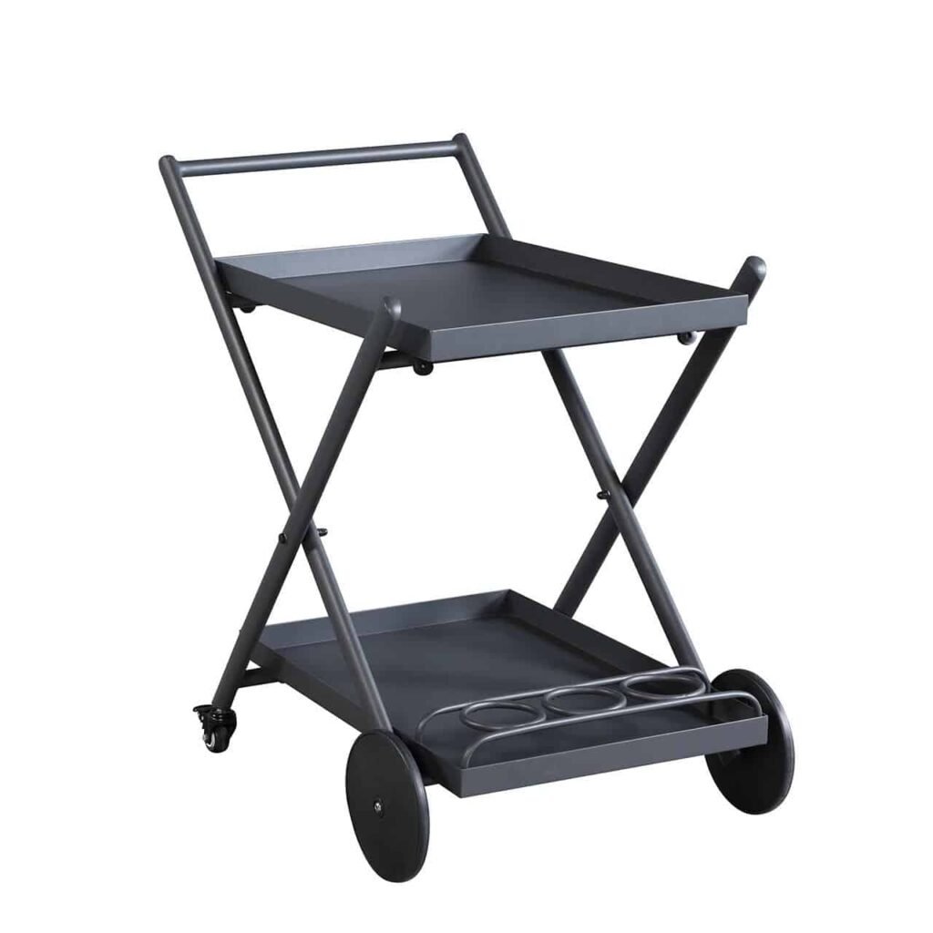 serving cart with wheels