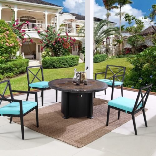 round fire pit