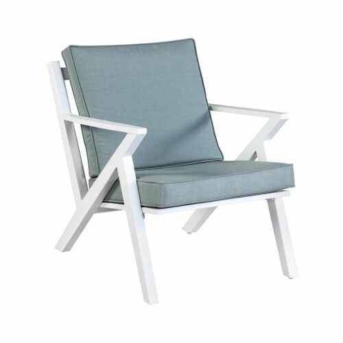 outdoor white sofa