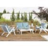 outdoor white sofa