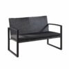 outdoor metal sofa