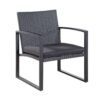 outdoor metal sofa