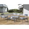 outdoor aluminum sofa