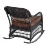 outdoor wicker rocking chair
