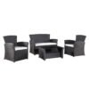 outdoor sofa metal frame