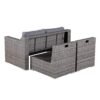outdoor sofa with ottoman