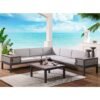 wicker patio sofa