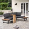 Garden Modular Sofa Lounge Set 3pcs-1