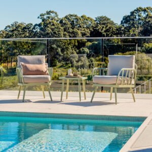 Aluminium Garden Bistro Set