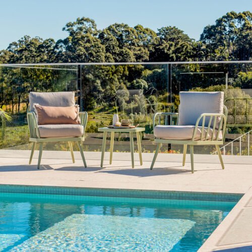 Aluminium Garden Bistro Set
