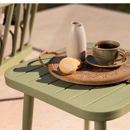 Aluminium Garden Bistro Set OD976 - Image 5