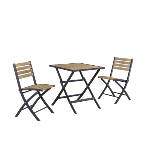 Folding Acacia Wood Bistro Set OD890W - Image 7