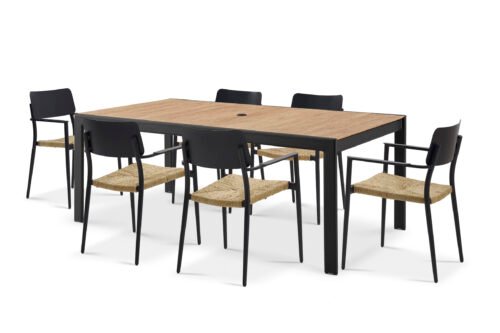 7 Piece Outdoor Dining Table Set
