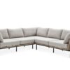 Outdoor L-Shape Sectional Sofa Set