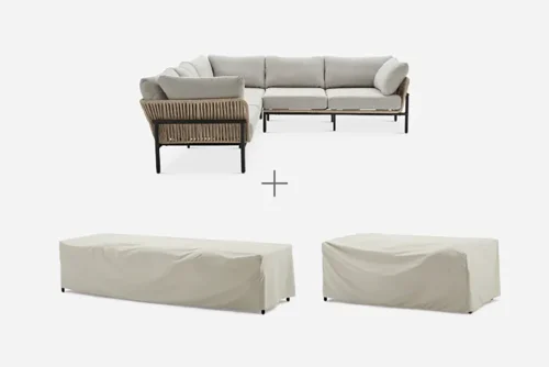 Outdoor L-Shape Sectional Sofa Set OD980 - Image 14