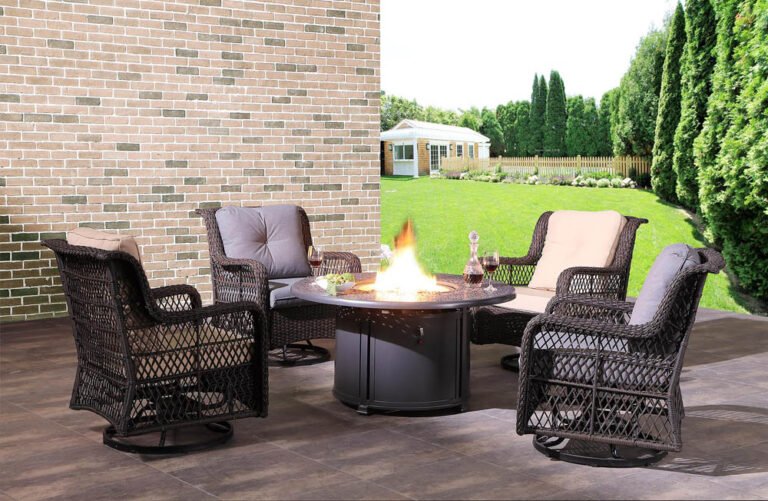 fire pit table set
