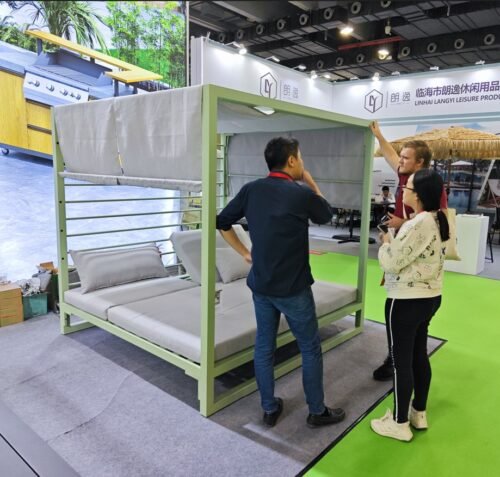 daybed with canopy 1 The Premier Patio Outdoor Furniture Manufacturer