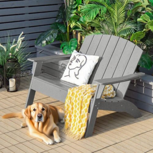 Patio Adirondack Chair Loveseat Bench