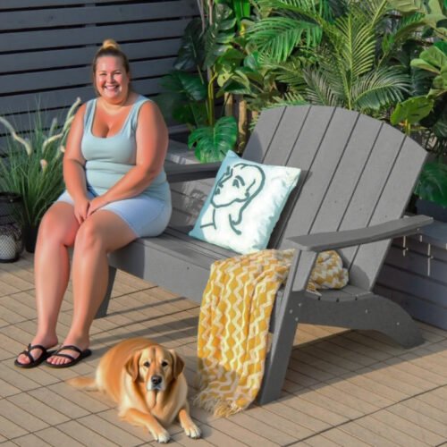 Adirondack Loveseat Bench Chair 2 The Premier Patio Outdoor Furniture Manufacturer