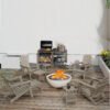 Adirondack Chair with Ottoman